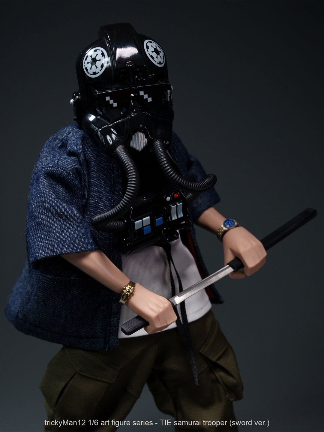 TrickyMan12 TIE Samurai Trooper Sword Ver. 1/6 Scale Action Figure 