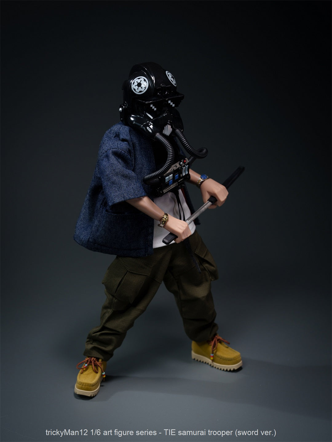 TrickyMan12 TIE Samurai Trooper Sword Ver. 1/6 Scale Action Figure 