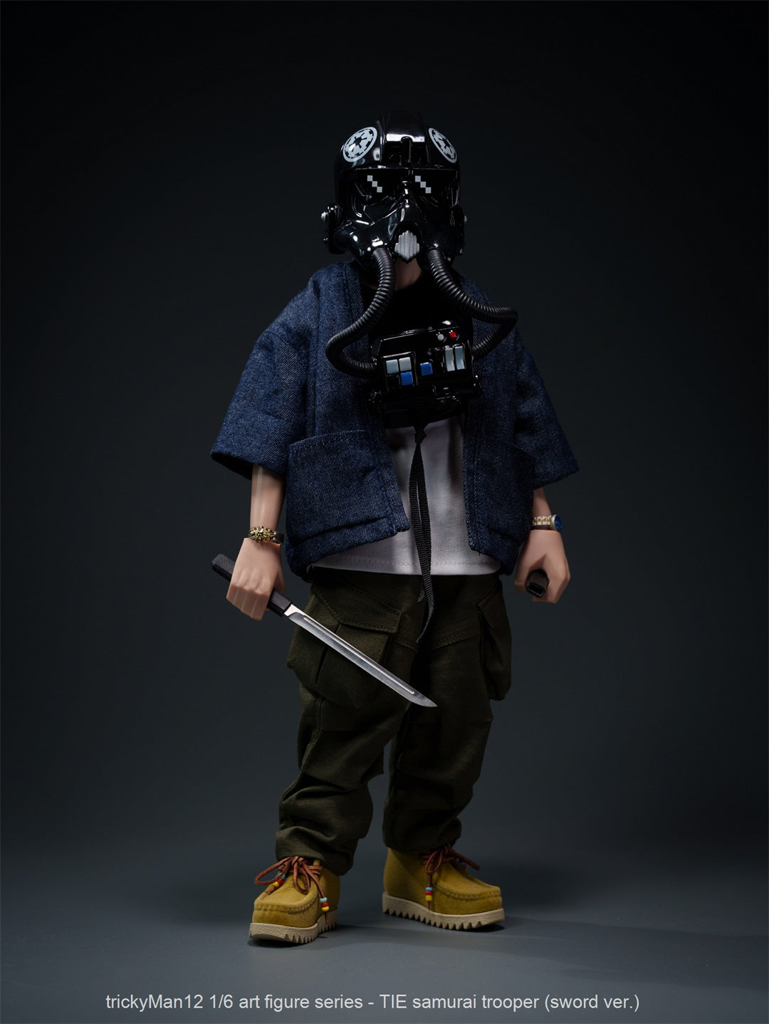 TrickyMan12 TIE Samurai Trooper Sword Ver. 1/6 Scale Action Figure 