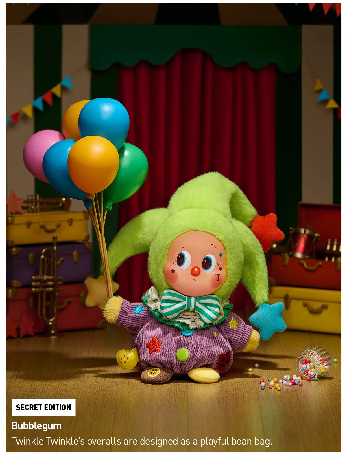 POP MART WHY SO SERIOUS Series-Vinyl Plush Pendant Blind Box POP MART WHY SO SERIOUS Series-Vinyl Plush Pendant Blind Box