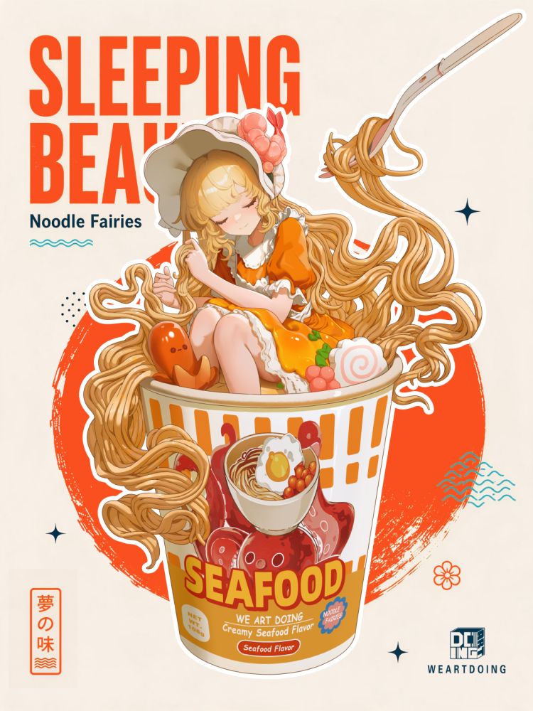 WeArtDoing Sleeping Beauty Noodle Fairies Box Art