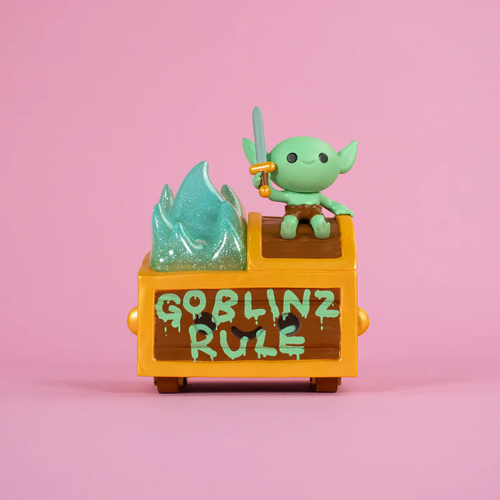 100% Soft Wizard of Barge Dumpster Fire Vinyl Figure