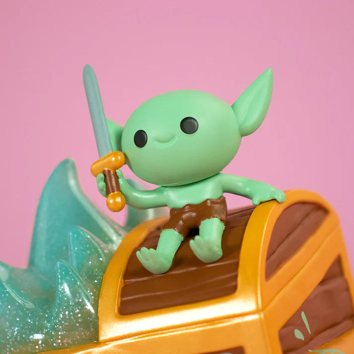 100% Soft Wizard of Barge Dumpster Fire Vinyl Figure