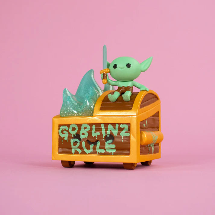 100% Soft Wizard of Barge Dumpster Fire Vinyl Figure
