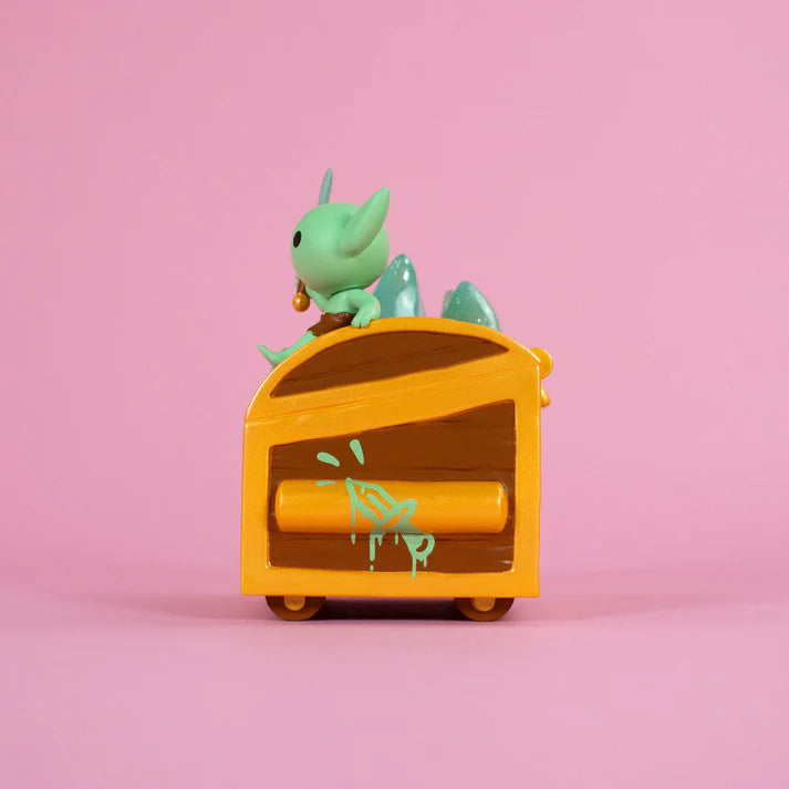 100% Soft Wizard of Barge Dumpster Fire Vinyl Figure