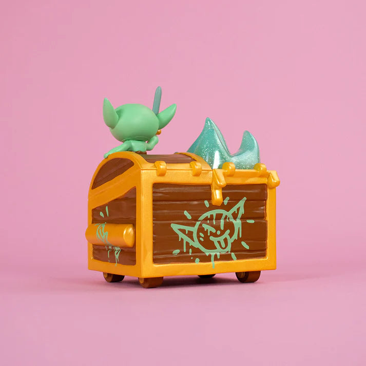 100% Soft Wizard of Barge Dumpster Fire Vinyl Figure