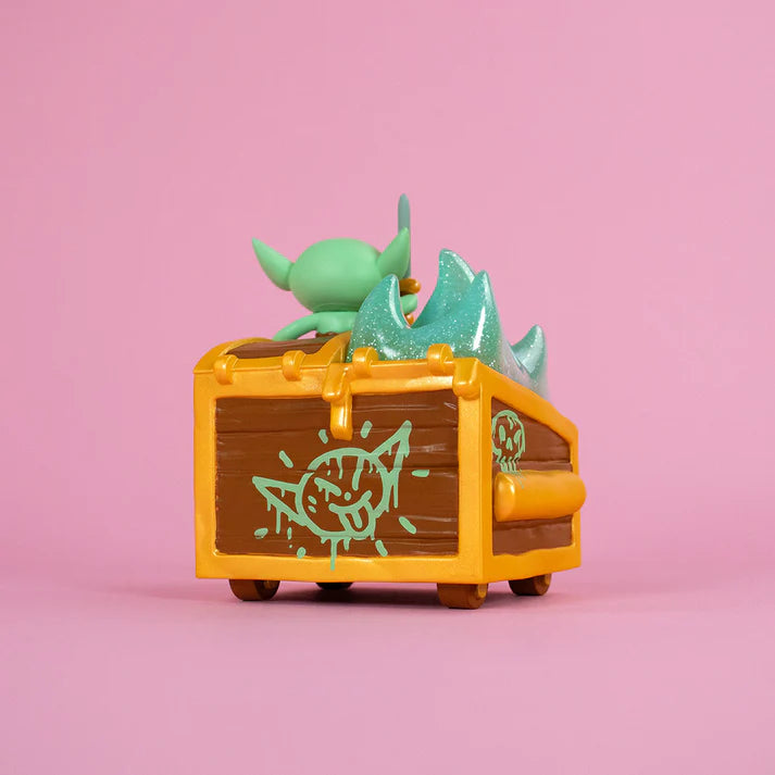 100% Soft Wizard of Barge Dumpster Fire Vinyl Figure