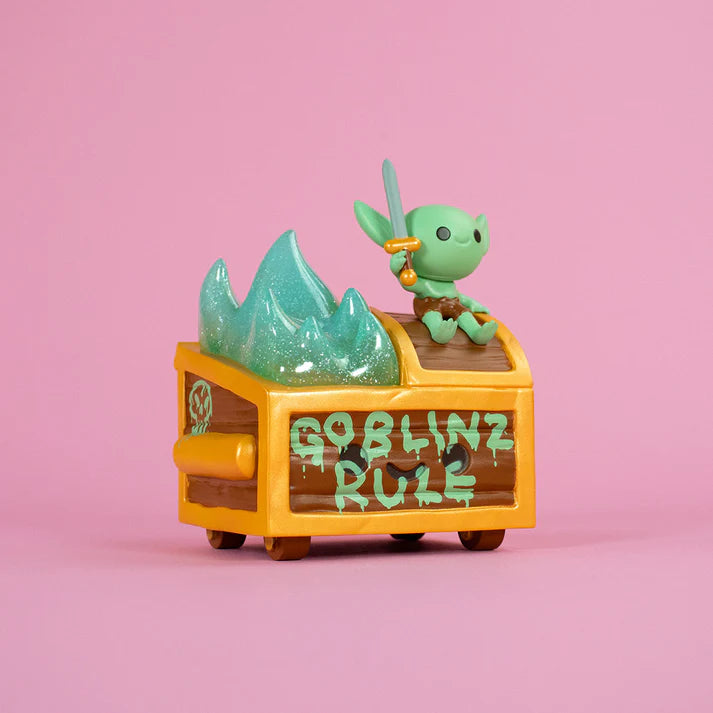 100% Soft Wizard of Barge Dumpster Fire Vinyl Figure