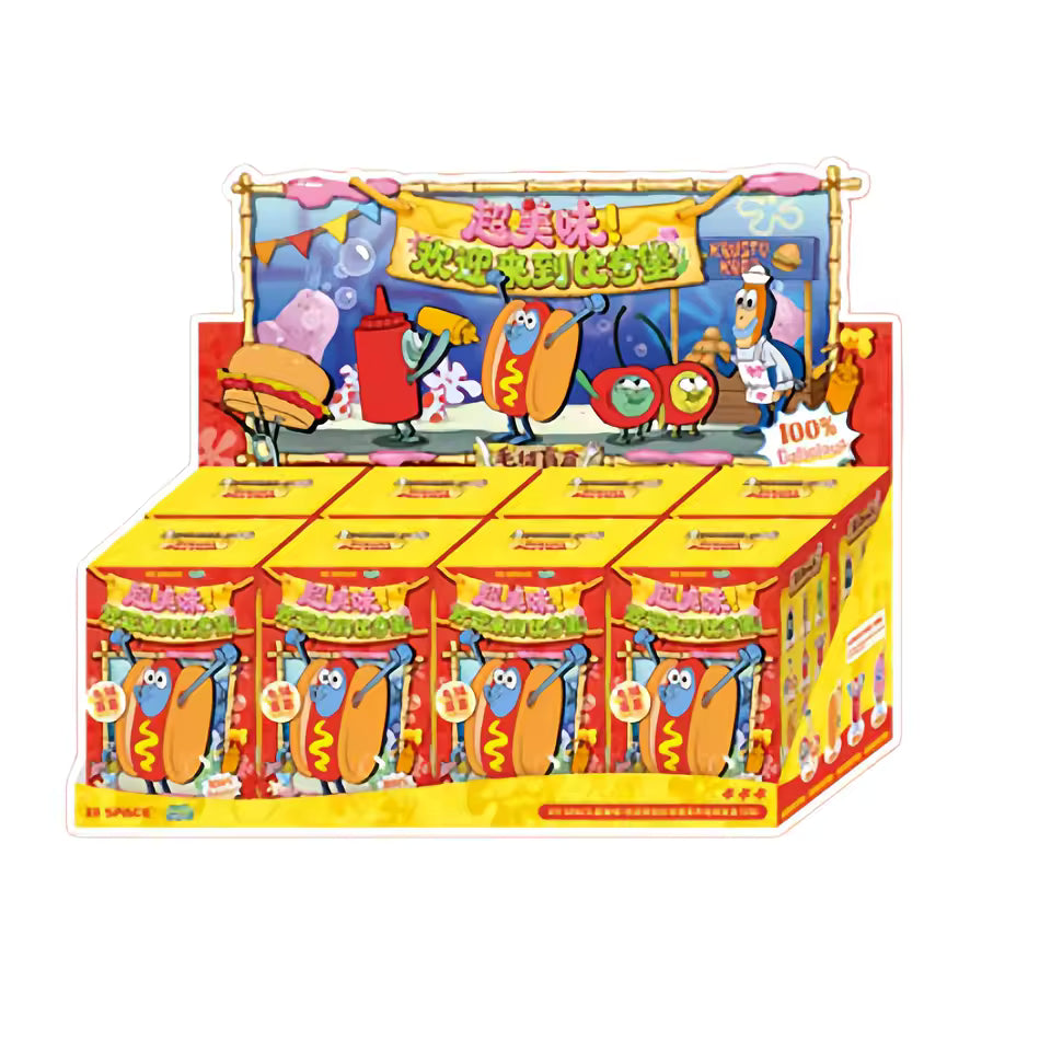 (PREORDER) SpongeBob V2 Delicious! Welcome to Bikini Bottom Plush Blind Box Series