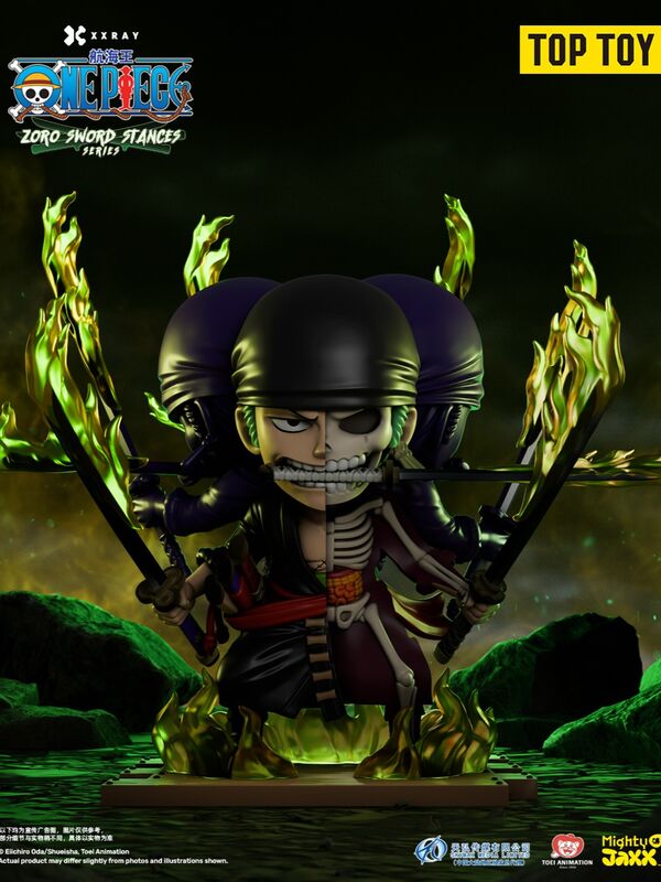 Mighty Jaxx XXRAY One Piece Zoro Sword Stances Series Blind Box