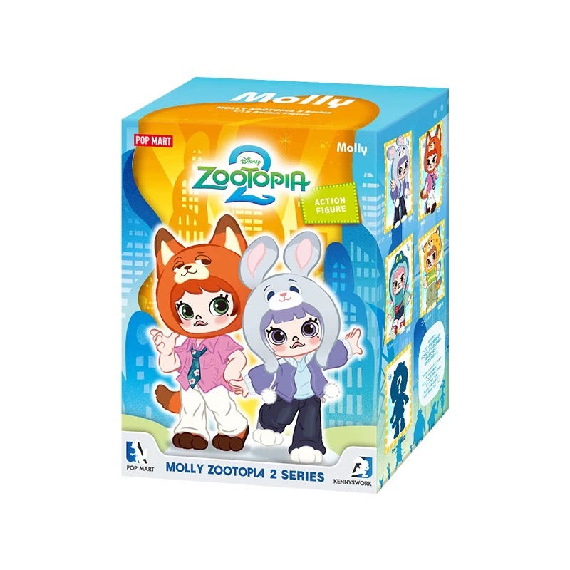 POP MART MOLLY × Zootopia 2 Series 1:12 Action Figure 