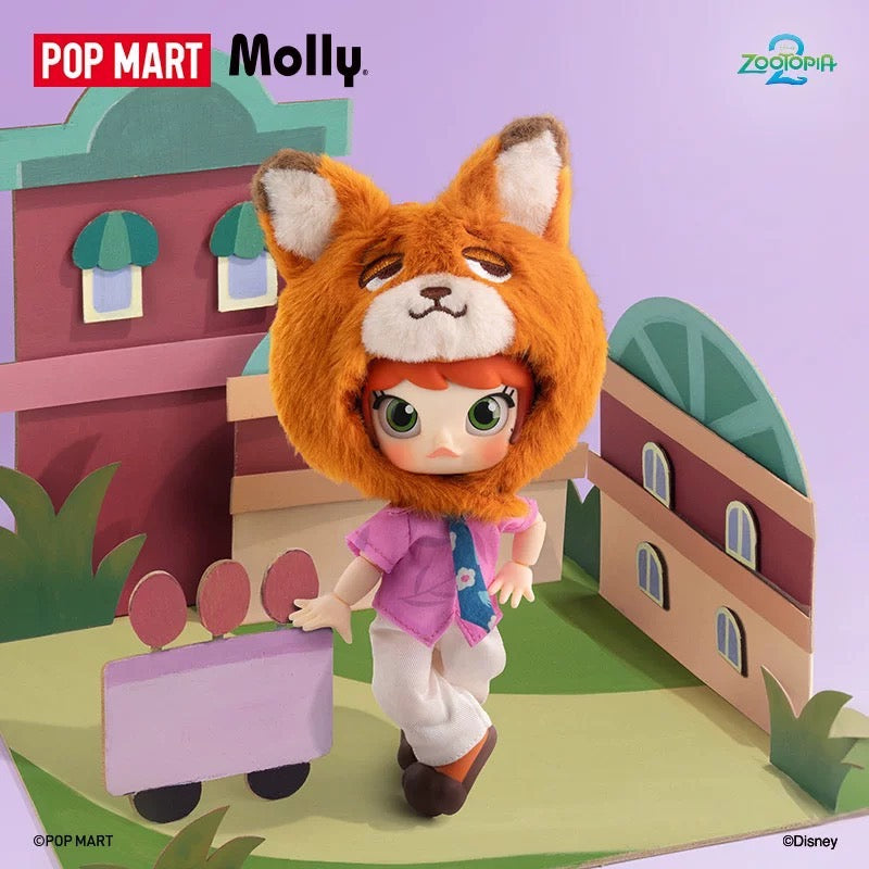 POP MART MOLLY × Zootopia 2 Series 1:12 Action Figure 