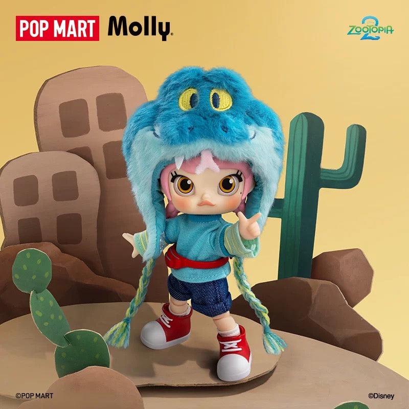 POP MART MOLLY × Zootopia 2 Series 1:12 Action Figure 