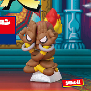 Street Fighter × Grape Brain Art Toy Gashapon Figure Vol.2 Set of